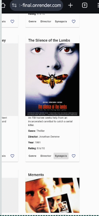MovieMobs user flow demonstration